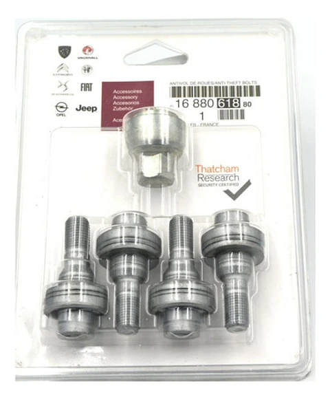 Kit De Seguridad Para Llanta Aleación Citroën/peugeot/opel