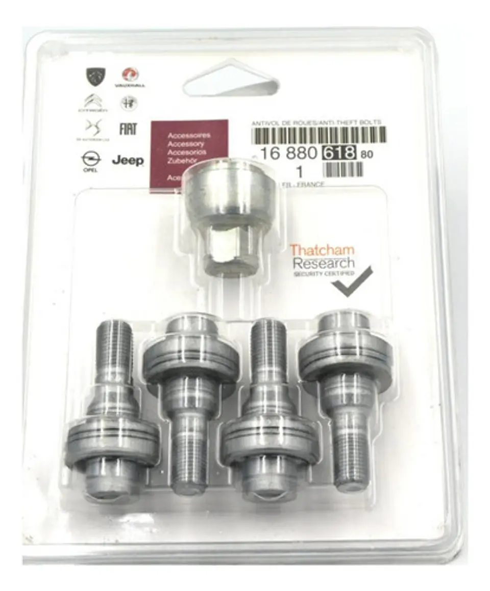 Kit De Seguridad Para Llanta Aleación Citroën/peugeot/opel 1