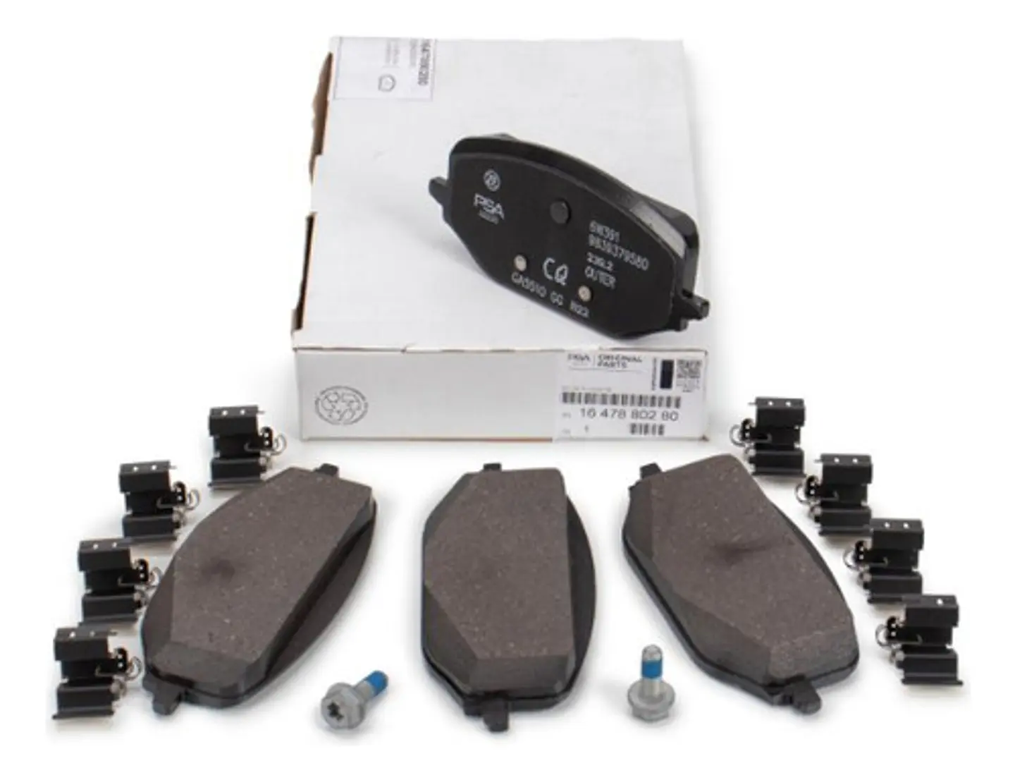 Jgo Pastillas Freno Delantero Peugeot Rifter (2022-2024) 1