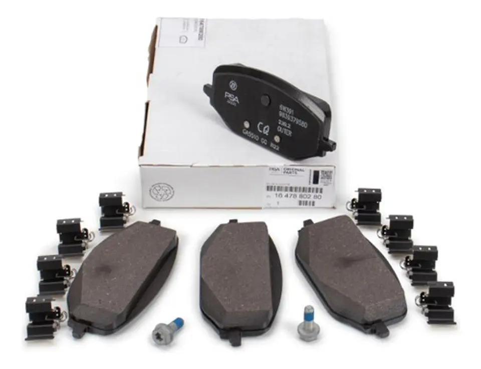 Jgo Pastillas Freno Delantero Peugeot Rifter (2022-2024) 1