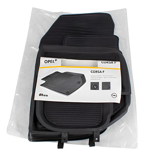 Juego Piso Goma Del Y Tras Opel (2020-2024)