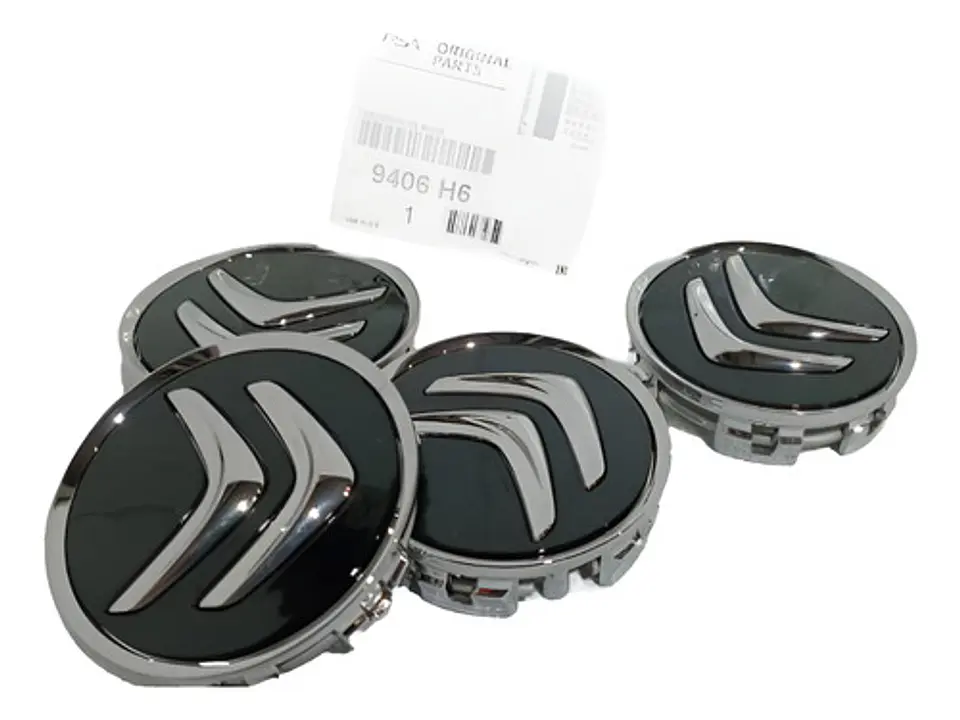 Kit 4 Tapas De Llanta  Para Citroën C2, C3 (2015-2019) 3