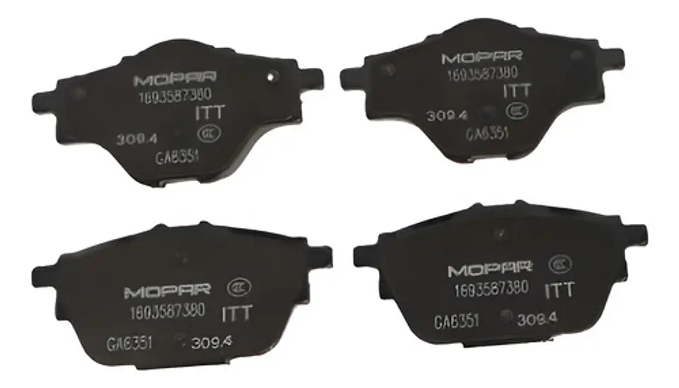 Jgo Pastillas Frenos Traseras Para Peugeot 3008 (2021-2024) 3