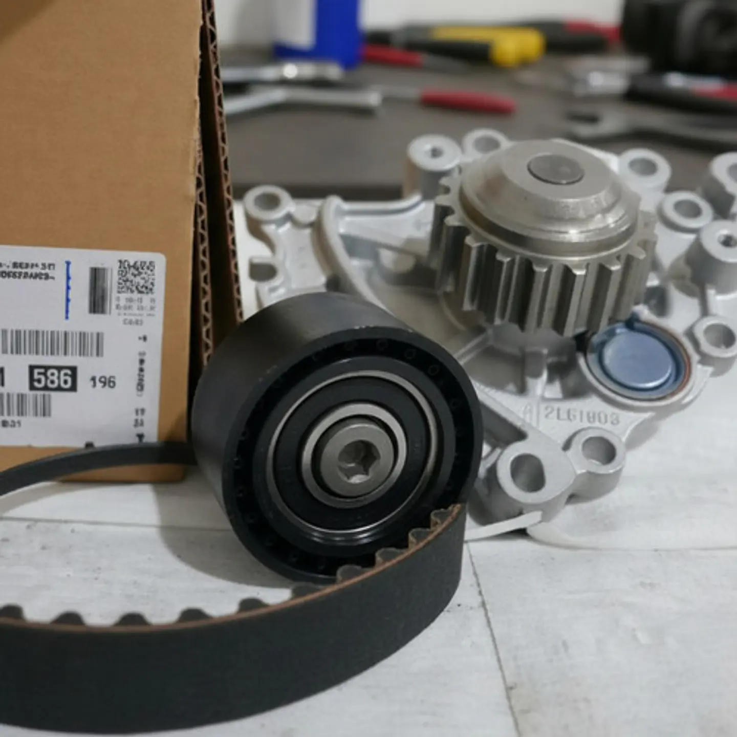 Kit Distribucion + Bomba Agua Para Motor 1.5 Hdi (2020-2024) 4