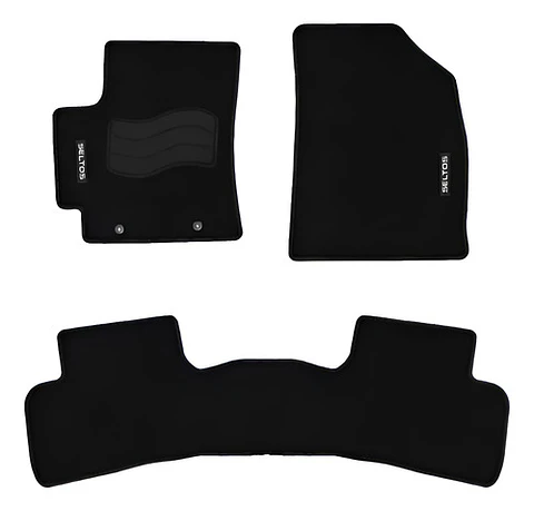 Jgo. De Piso Alfombra Del Y Tras Para Kia Seltos (2020-2024)