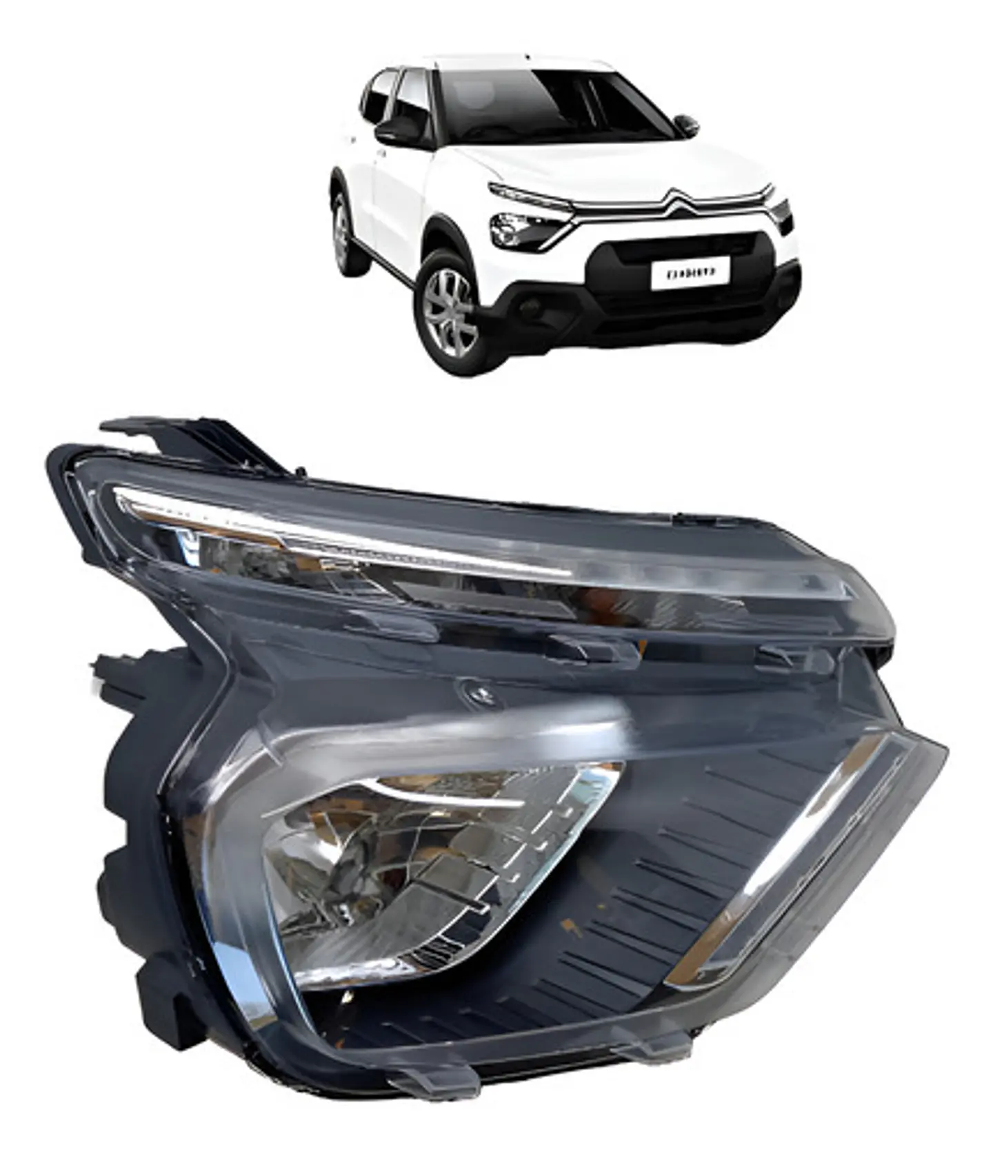 Optico Delantero Derecho Citroen 3 (cc21m) 2022-2024 1