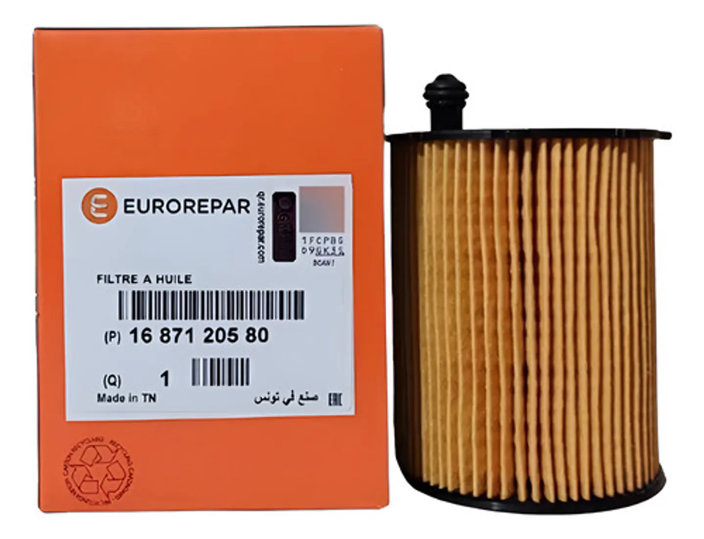 Filtro Aceite Eurorepar Para Citroen C-elysee Hdi 2010-2022 1
