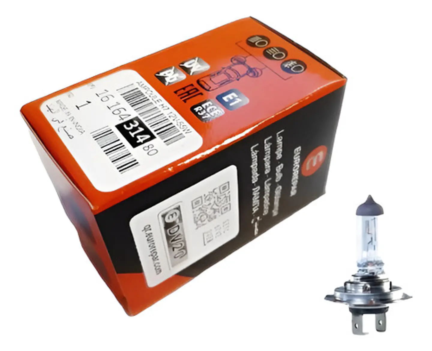 Ampolleta Optico Eurorepar H7 12v 55w Citroën / Peugeot 1