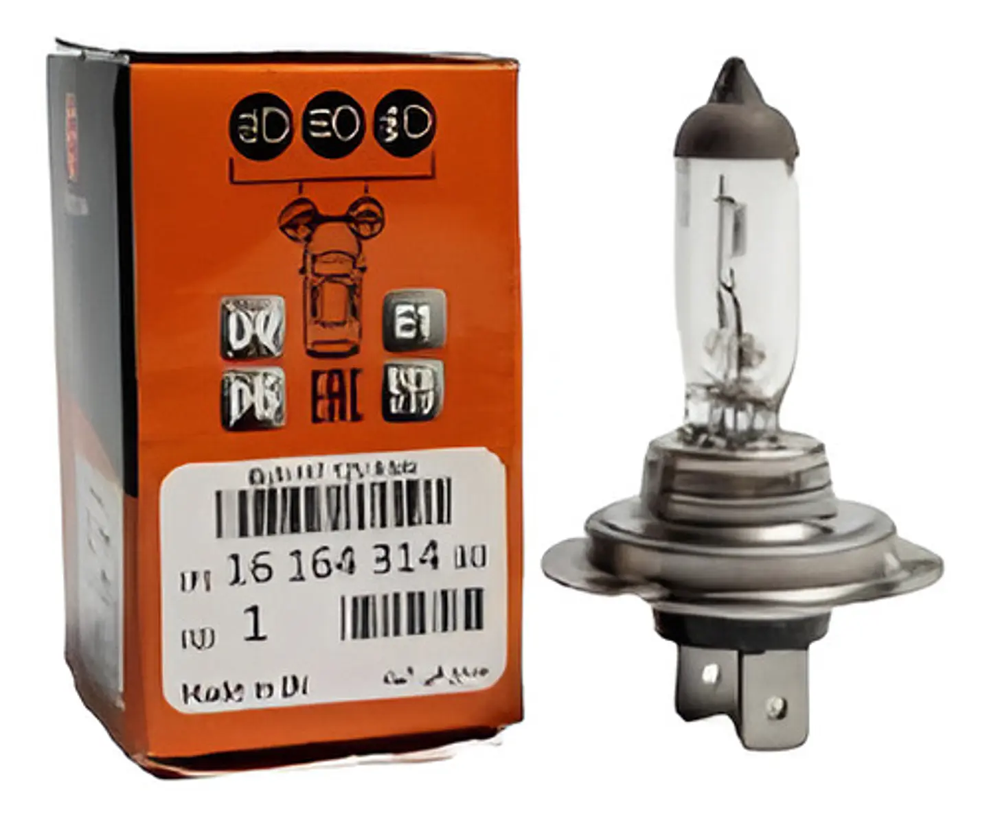 Ampolleta Optico Eurorepar H7 12v 55w Citroën / Peugeot 3