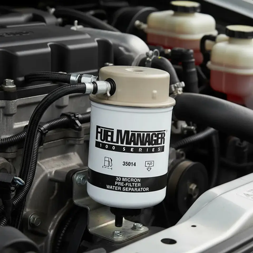 Filtro Decantador Agua Fuel Manager 35014 Vehículos Diesel 2