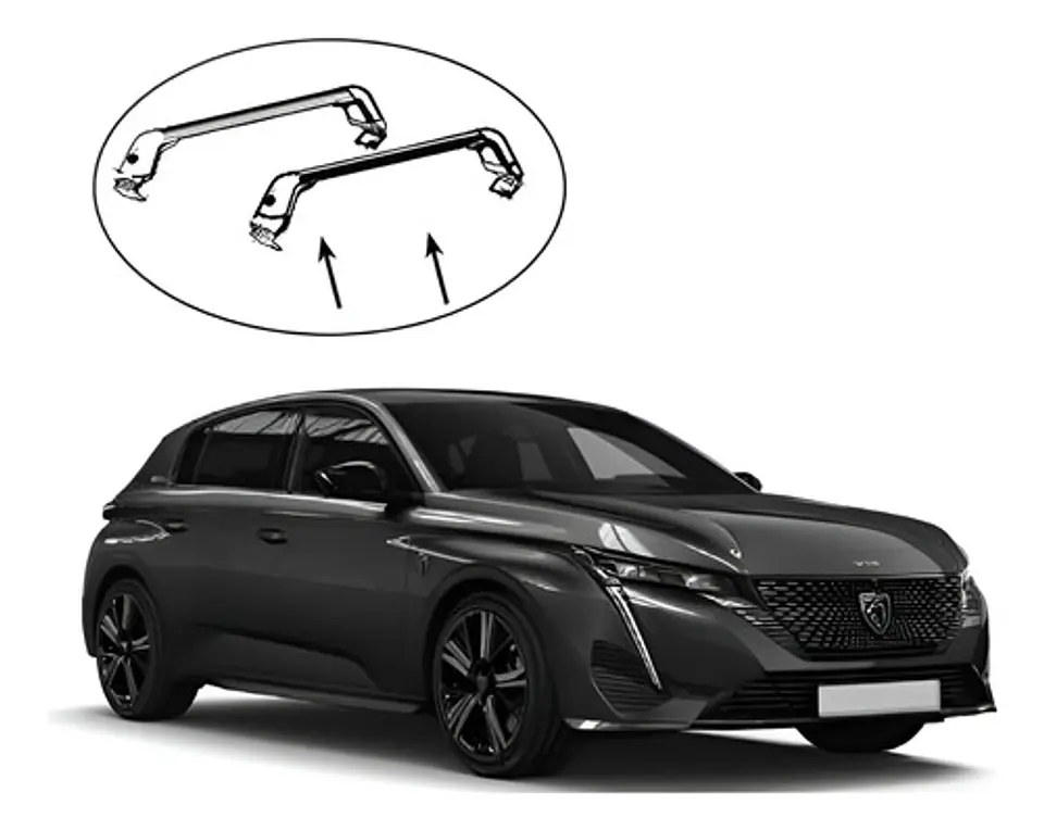Jgo Barras De Techo Transversales Peugeot 308 2022-2024 1