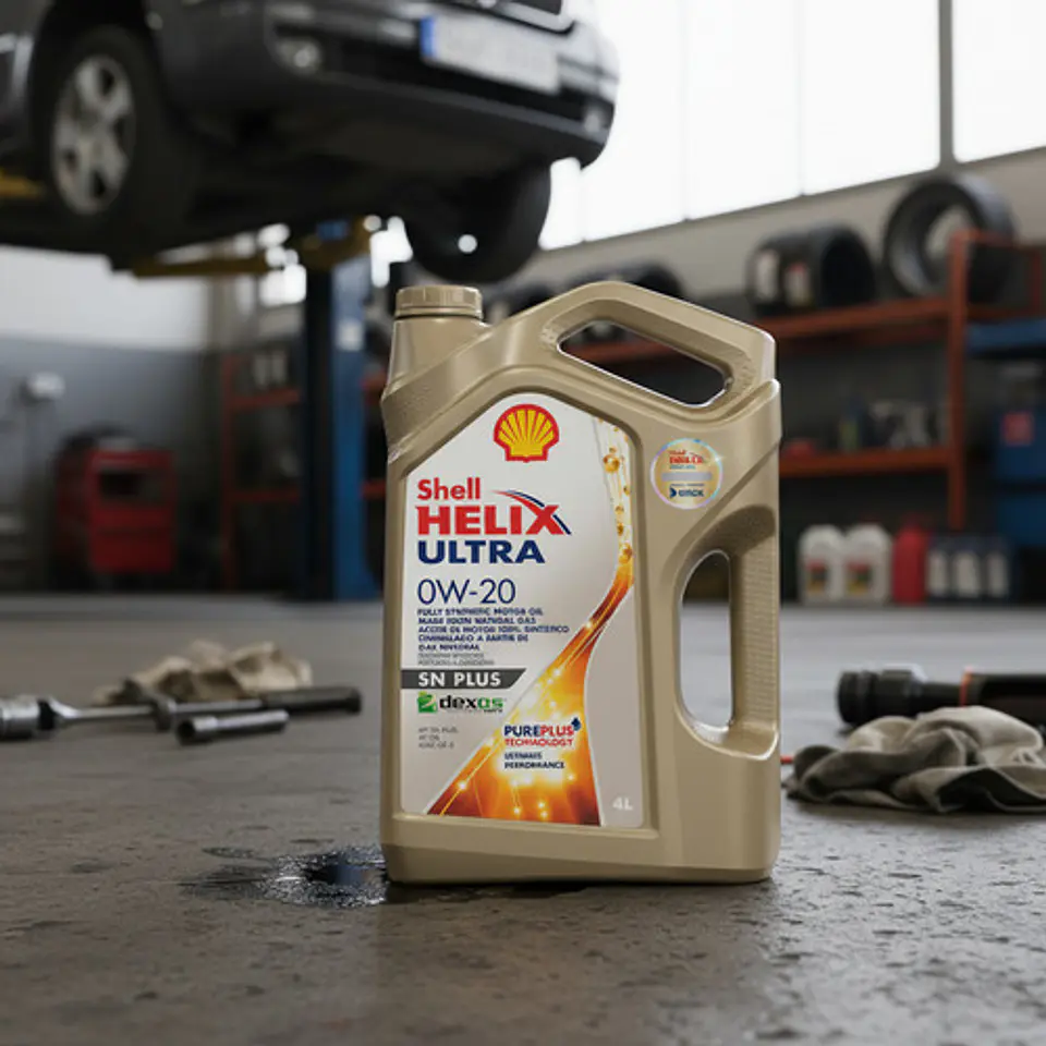 Aceite Para Motor Shell Helix Ultra Sn 0w-20 4lt 2