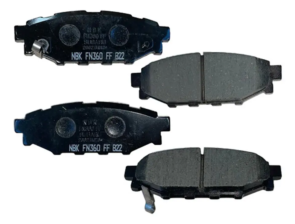 Pastilla Freno Tras Subaru Forester 2.5 Cvt Xs 2013-2015 4