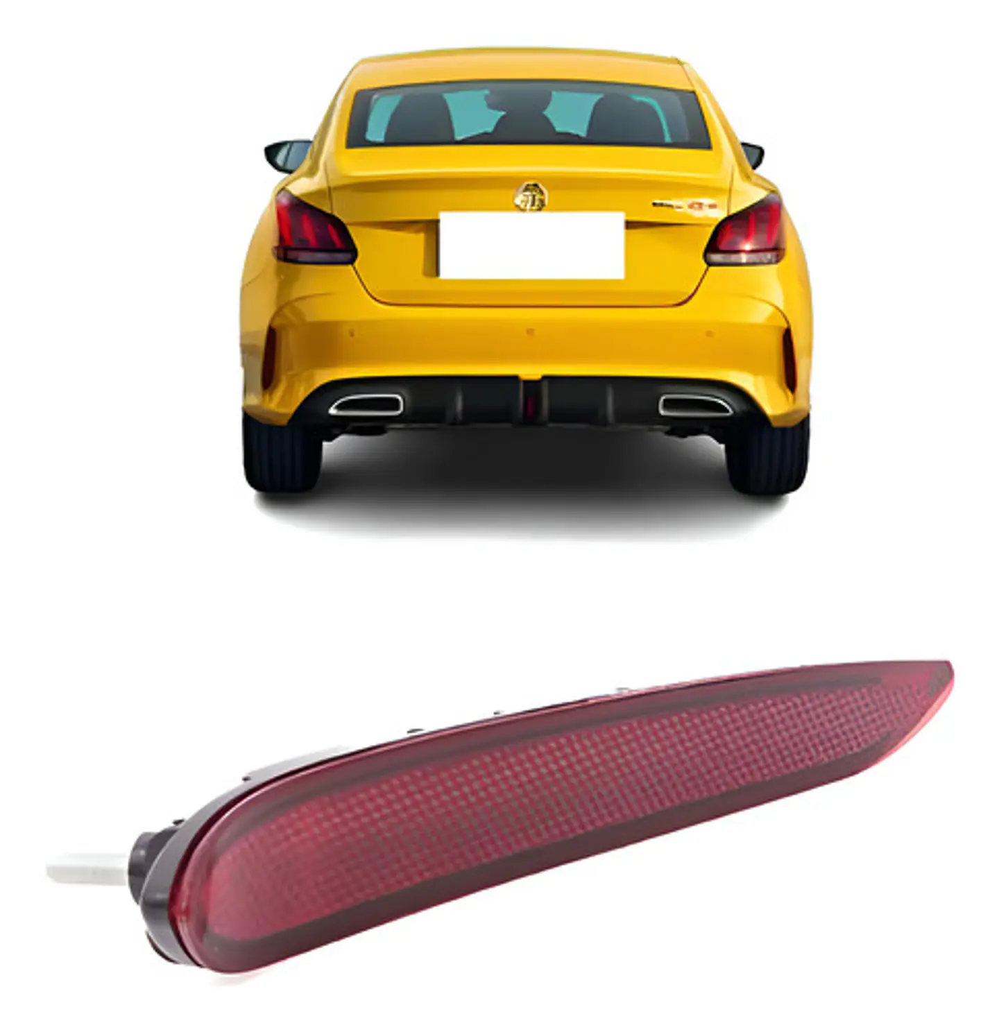 Reflectante De Paragolpe Trasero Derecho Mg Gt (2022-2025) 1