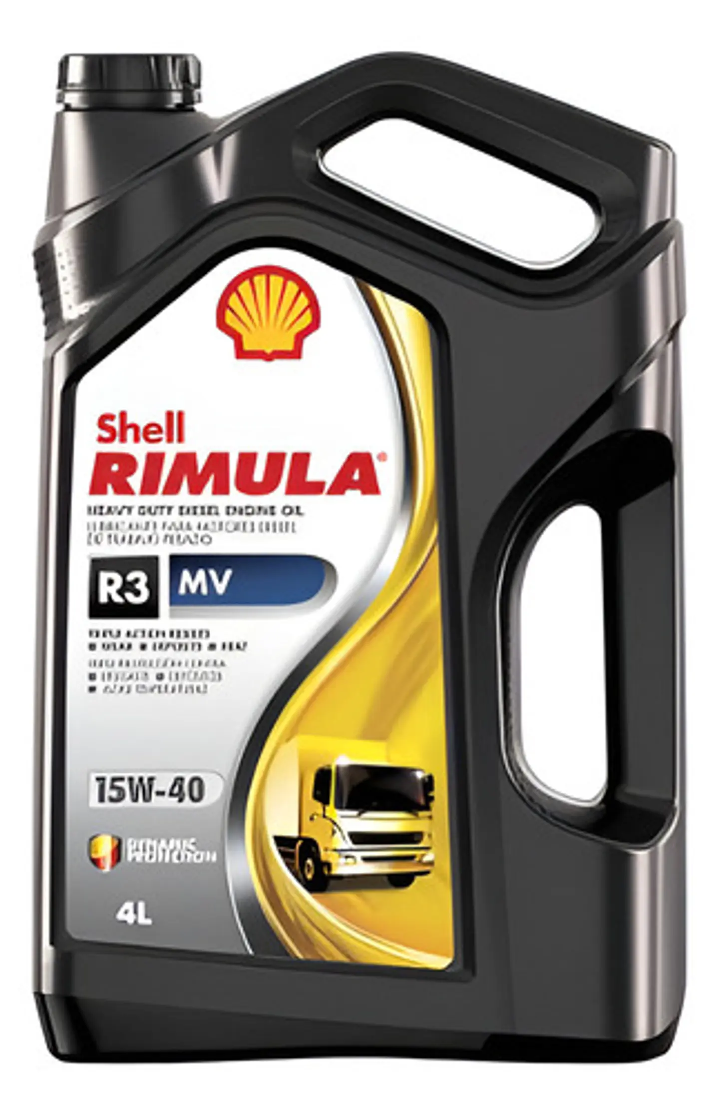 Shell 15w40 Rimula R3 Mv Aceite De Motor 4 Litros 2