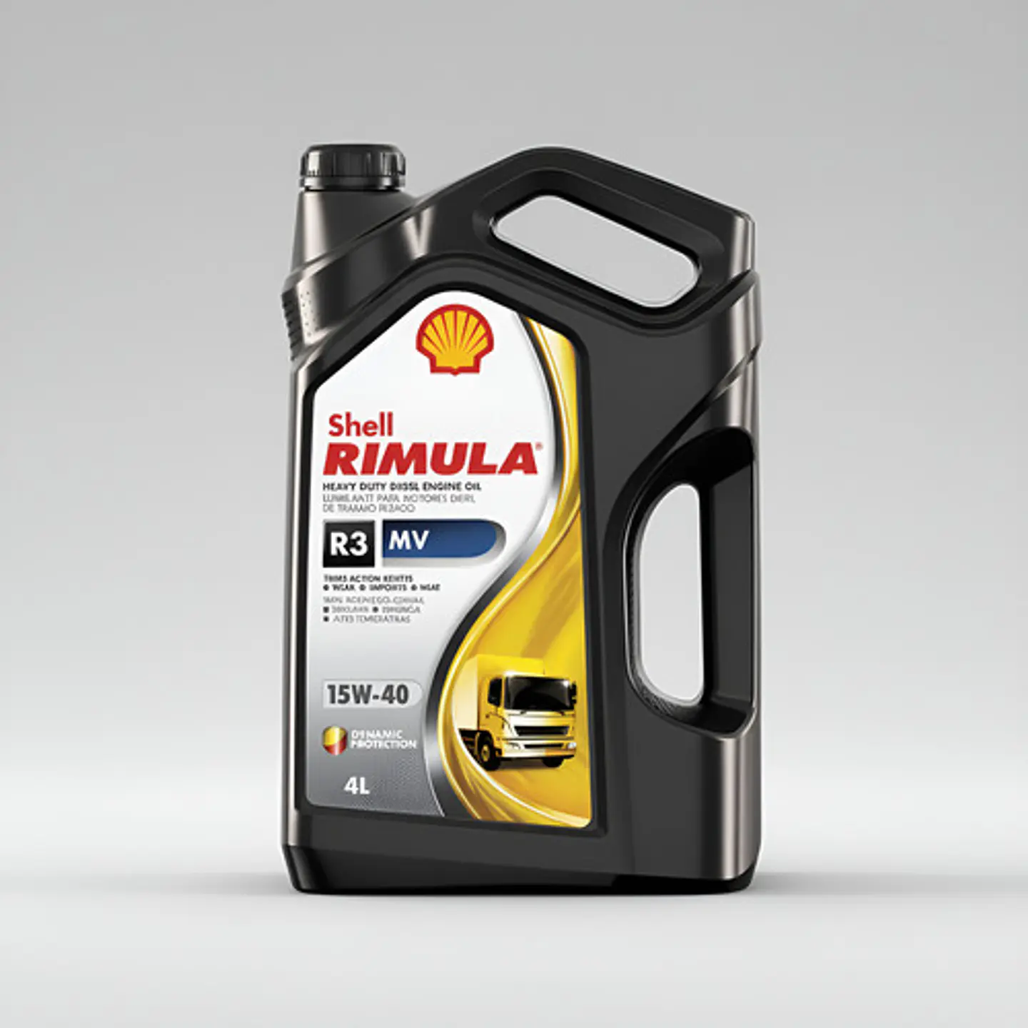 Shell 15w40 Rimula R3 Mv Aceite De Motor 4 Litros 4