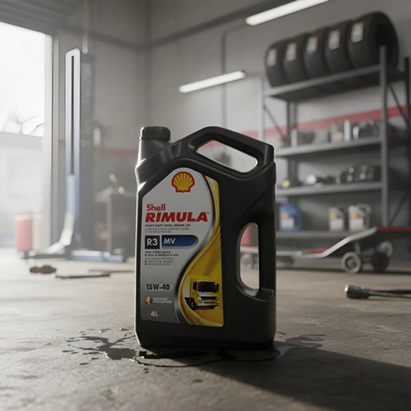 Shell 15w40 Rimula R3 Mv Aceite De Motor 4 Litros 7