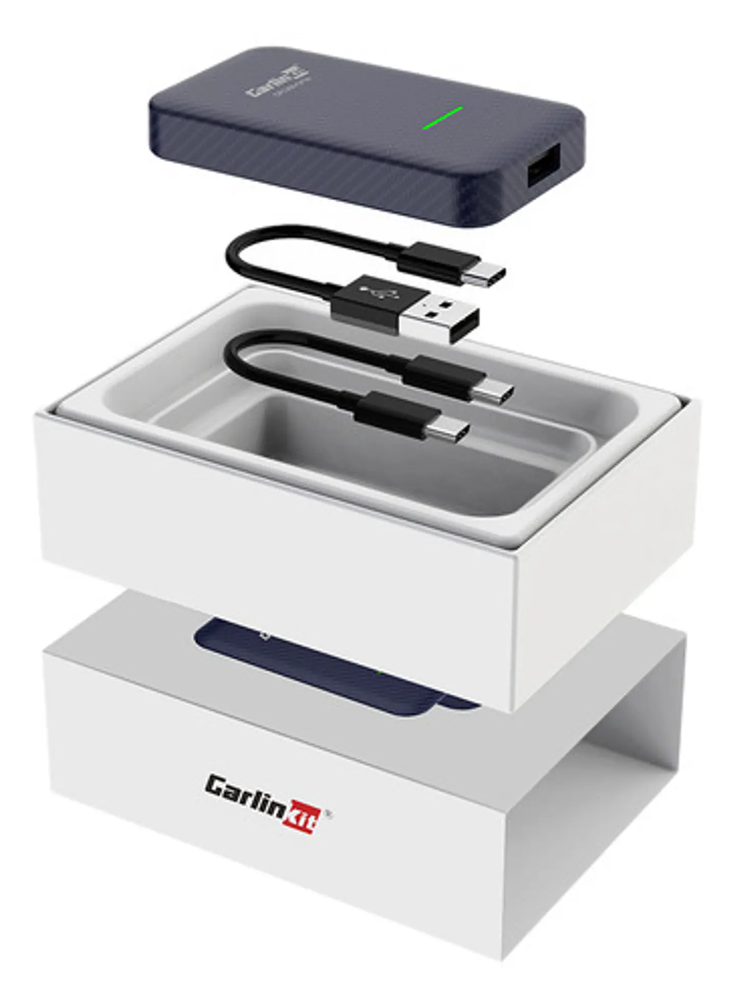 Adaptador Inalambrico Carplay Android Auto Cartlinkit 4.0 7