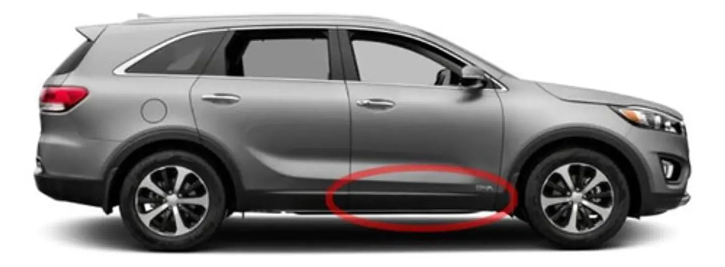 Moldura Puerta Delantera Der. Para Kia Sorento (2014-2024) 2