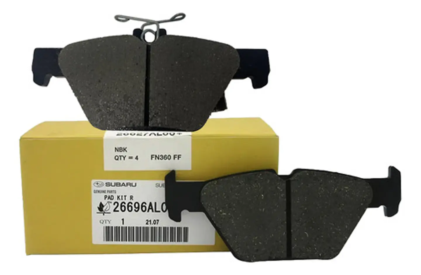 Pastillas Freno Tras Subaru Forester 2.0 Hybrid  2022-2025 1