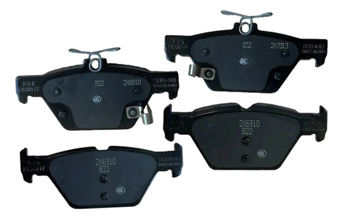 Pastillas Freno Tras Subaru Forester 2.0 Hybrid  2022-2025 3
