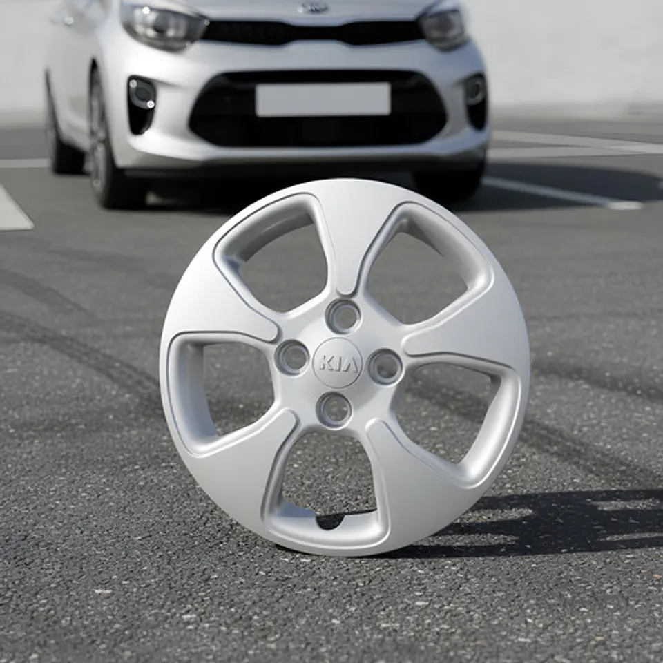 Tapa Rueda Aro 14  Para Kia Morning 2011-2025 2