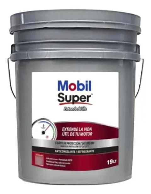 Mobil Super Extended Life 19 Lts Gris