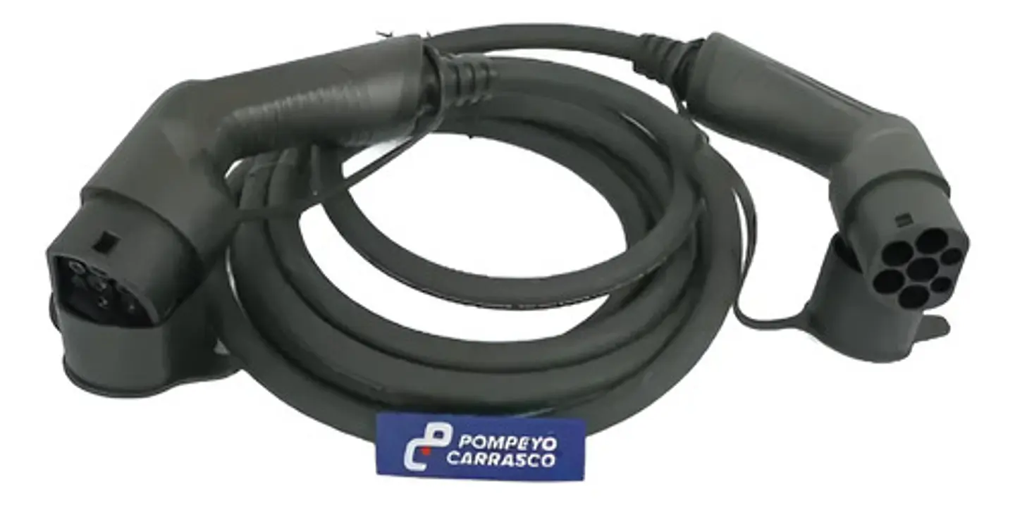 Cable De Carga Voltex Auto Electrico Tipo 2 4