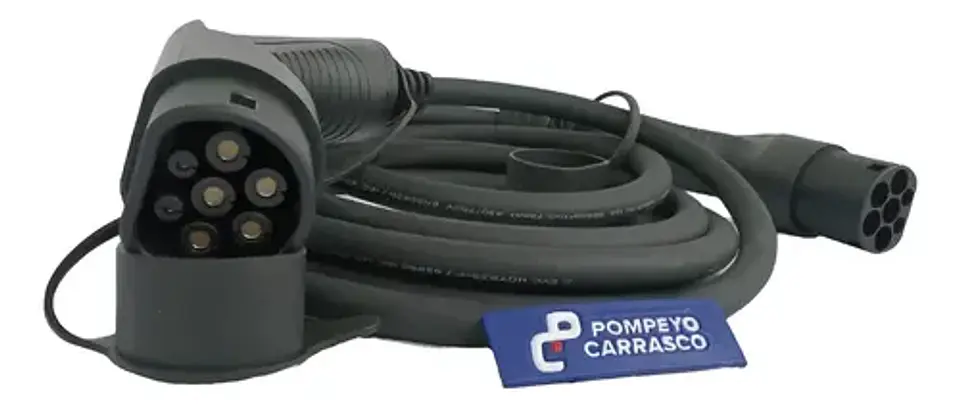Cable De Carga Voltex Auto Electrico Tipo 2 7