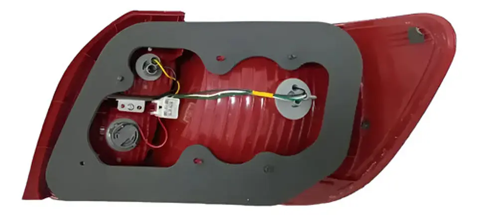 Foco Trasero Izquierdo Kia Rio (2007-2012) Izquierdo/conductor Rojo 4