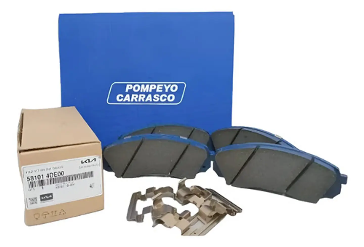 Jgo Pastillas Freno Del.  Kia Carnival (2007-2015) 1