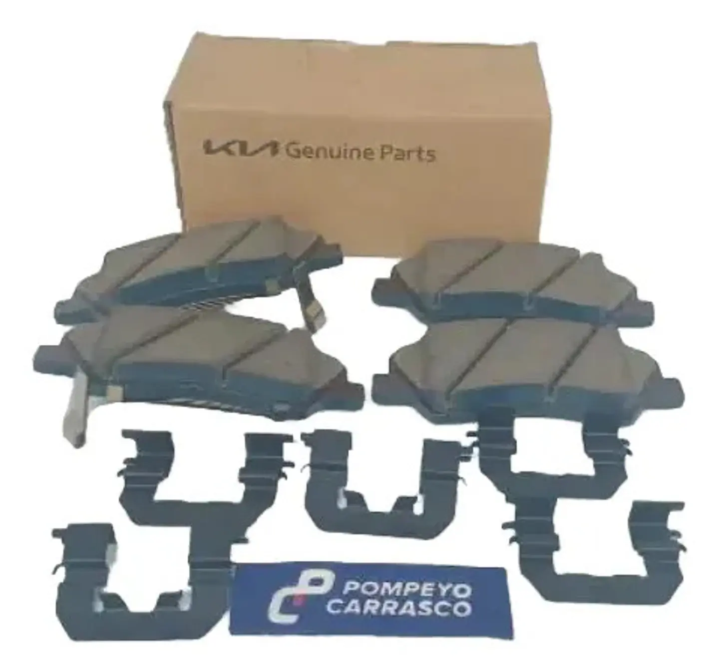 Jgo Pastillas Freno Delanteras Kia Rio (2011-2018) 4