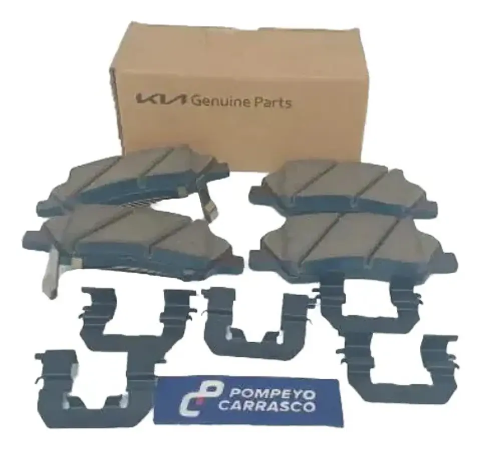 Jgo Pastillas Freno Delanteras Kia Rio (2011-2018) 4