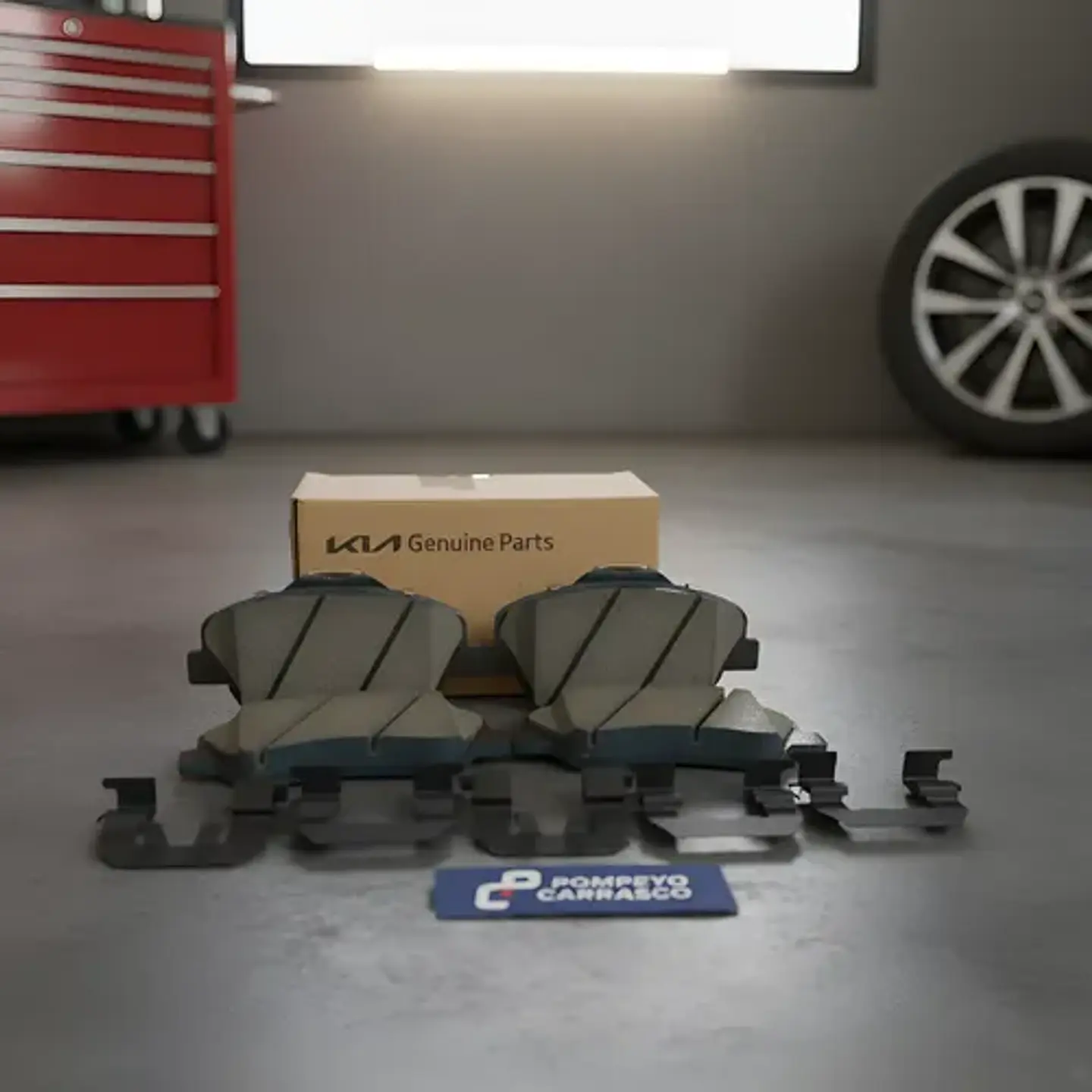 Jgo Pastillas Freno Delanteras Kia Rio (2011-2018) 5