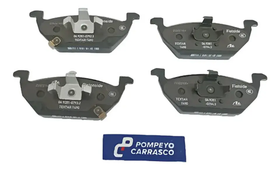 Jgo. Pastillas De Freno Delanteras Mg Gt 1.5 Mt (2022-2024) 3
