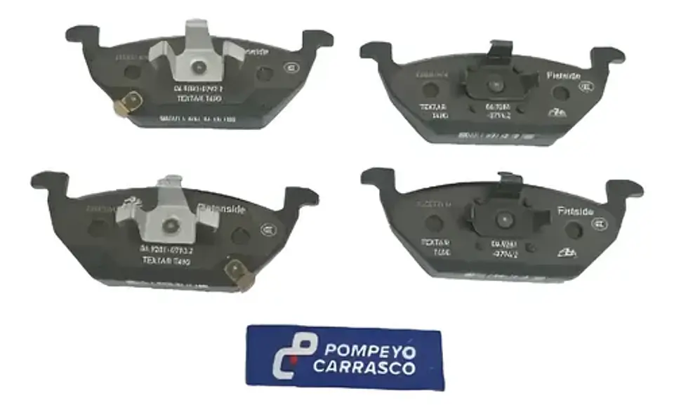 Jgo. Pastillas De Freno Delanteras Mg Gt 1.5 Mt (2022-2024) 4