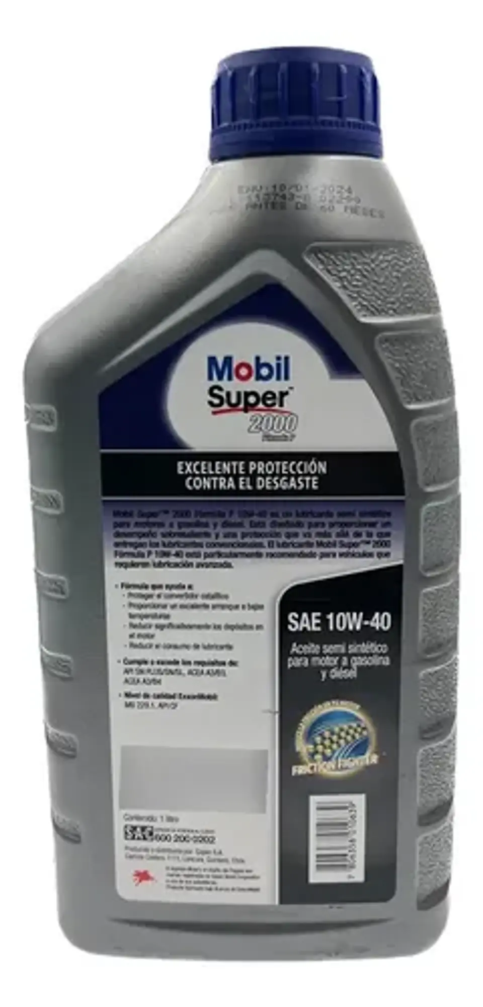 Aceite Mobil Super 2000 10w-40 Bidón De 1 Litro 3