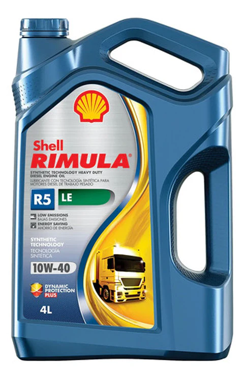 Aceite De Motor Shell Rimula R5 Le 10w40 4 Litros