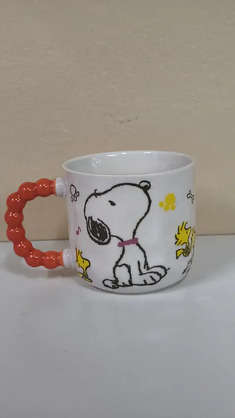 Taza Snoopy (Mango Naranjo)