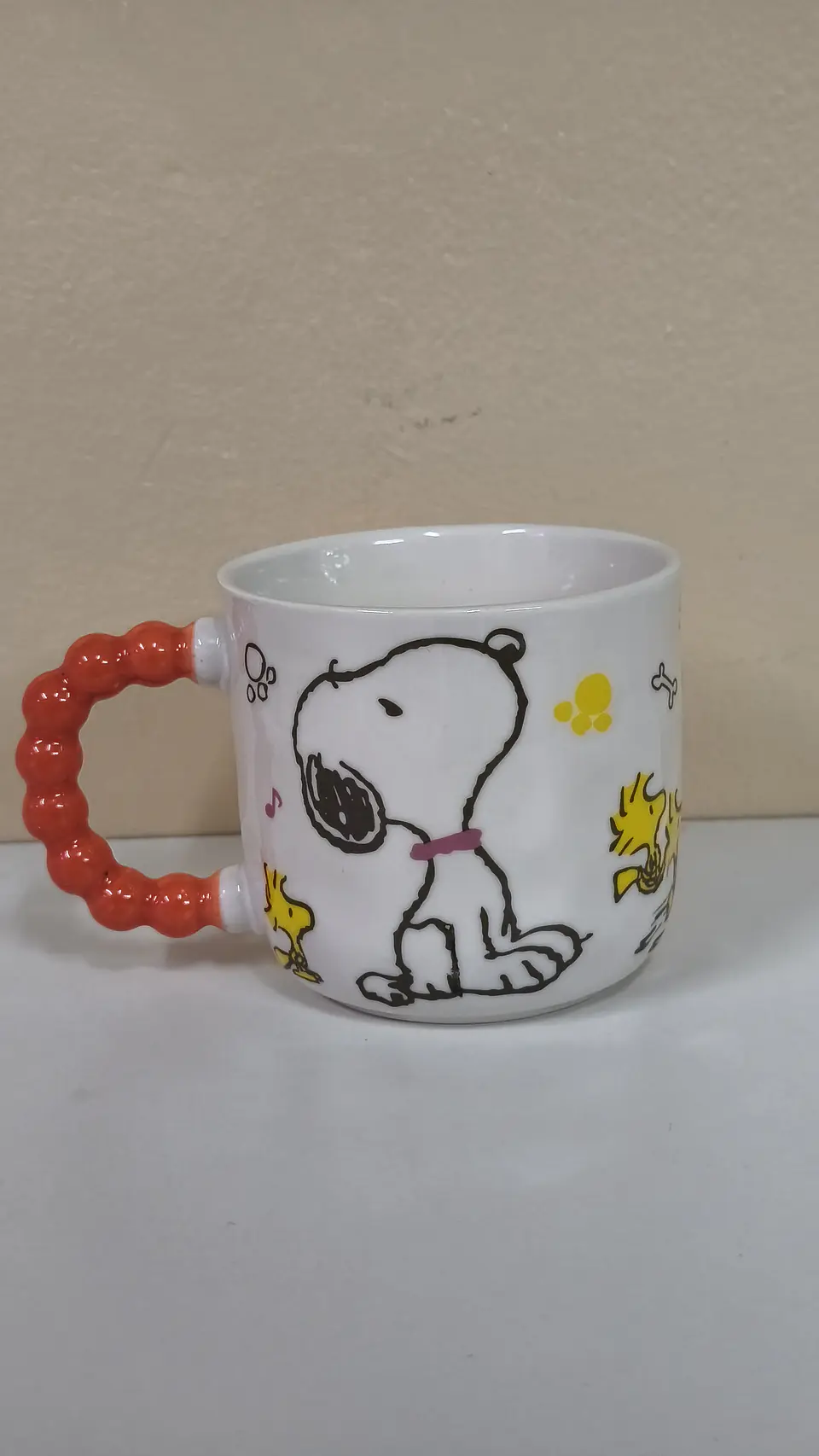 Taza Snoopy (Mango Naranjo) 1