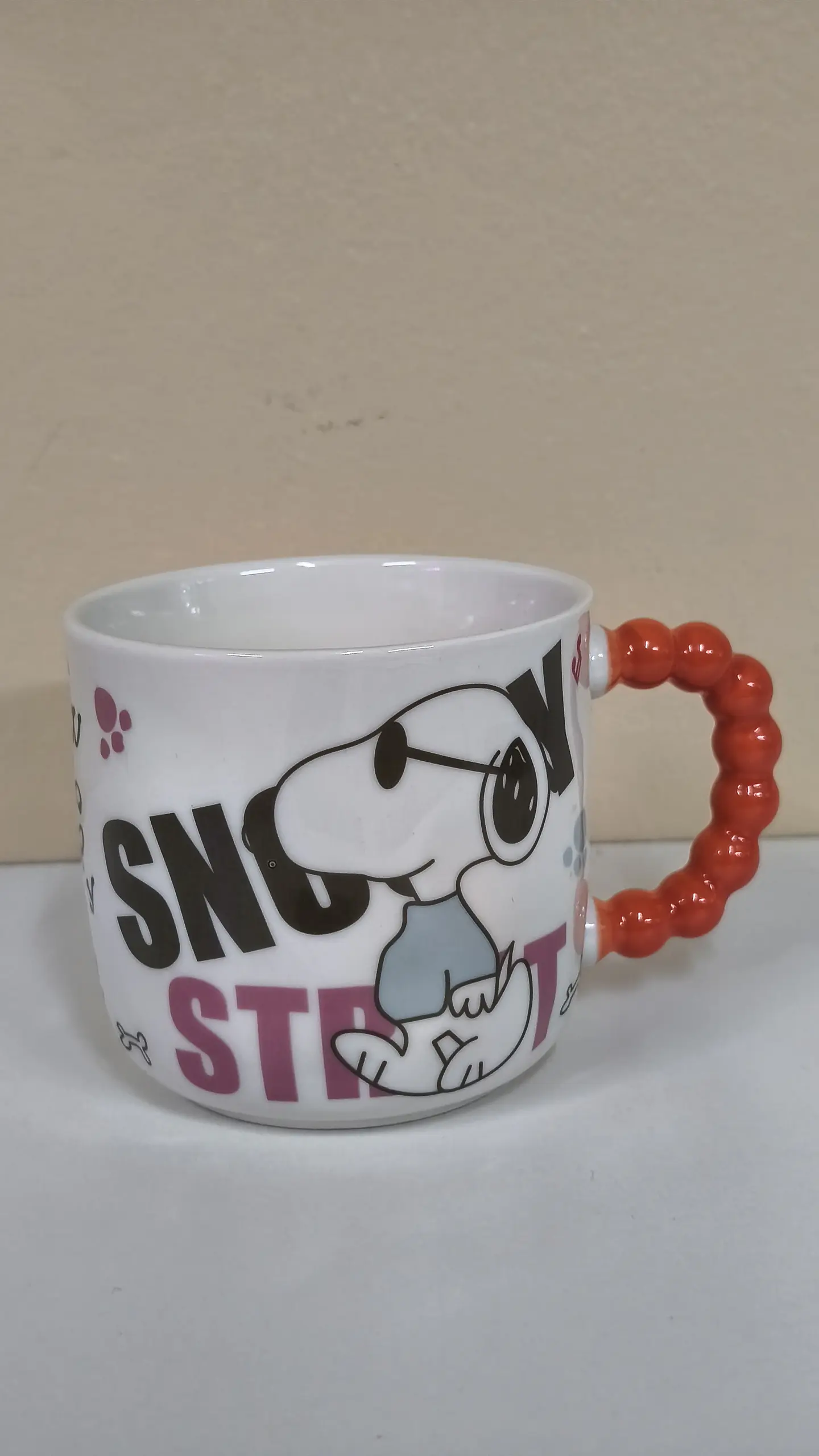 Taza Snoopy (Mango Naranjo) 3