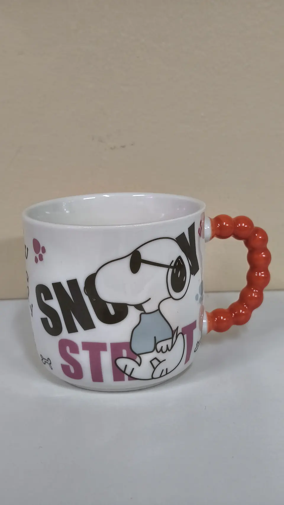 Taza Snoopy (Mango Naranjo) 3