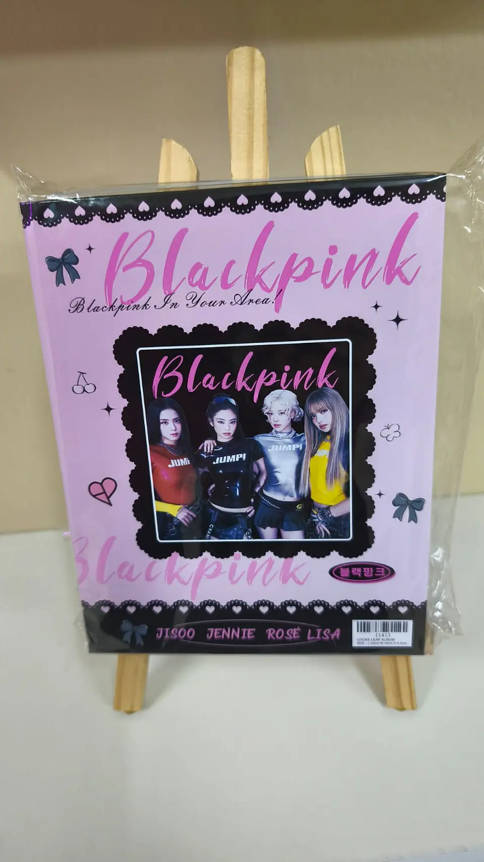 Binder A5 BLACK PINK 2