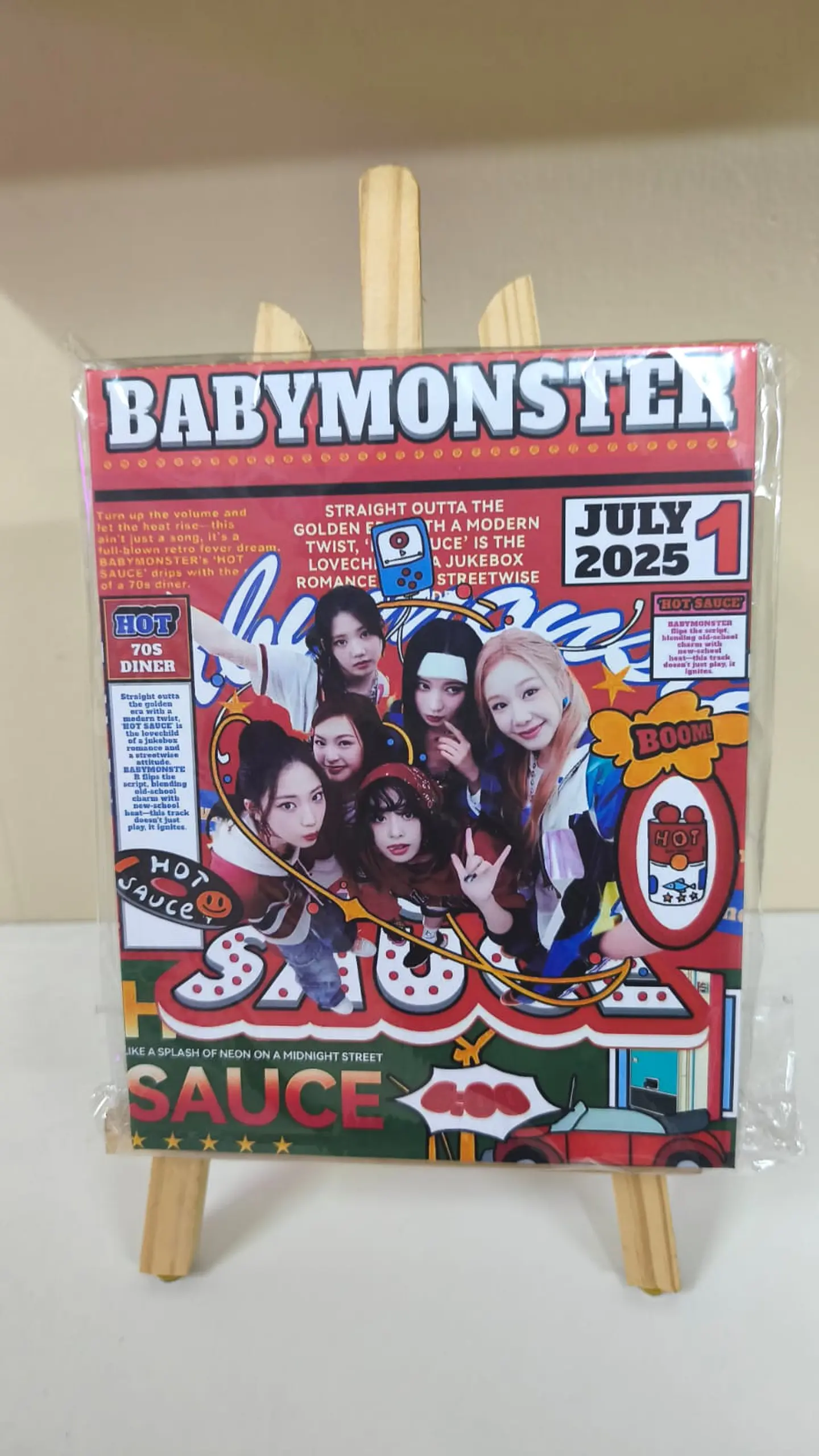 Binder A5 Baby Monster 1