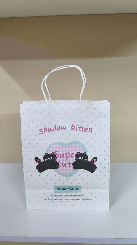 Bolsa Blanca Gatitos