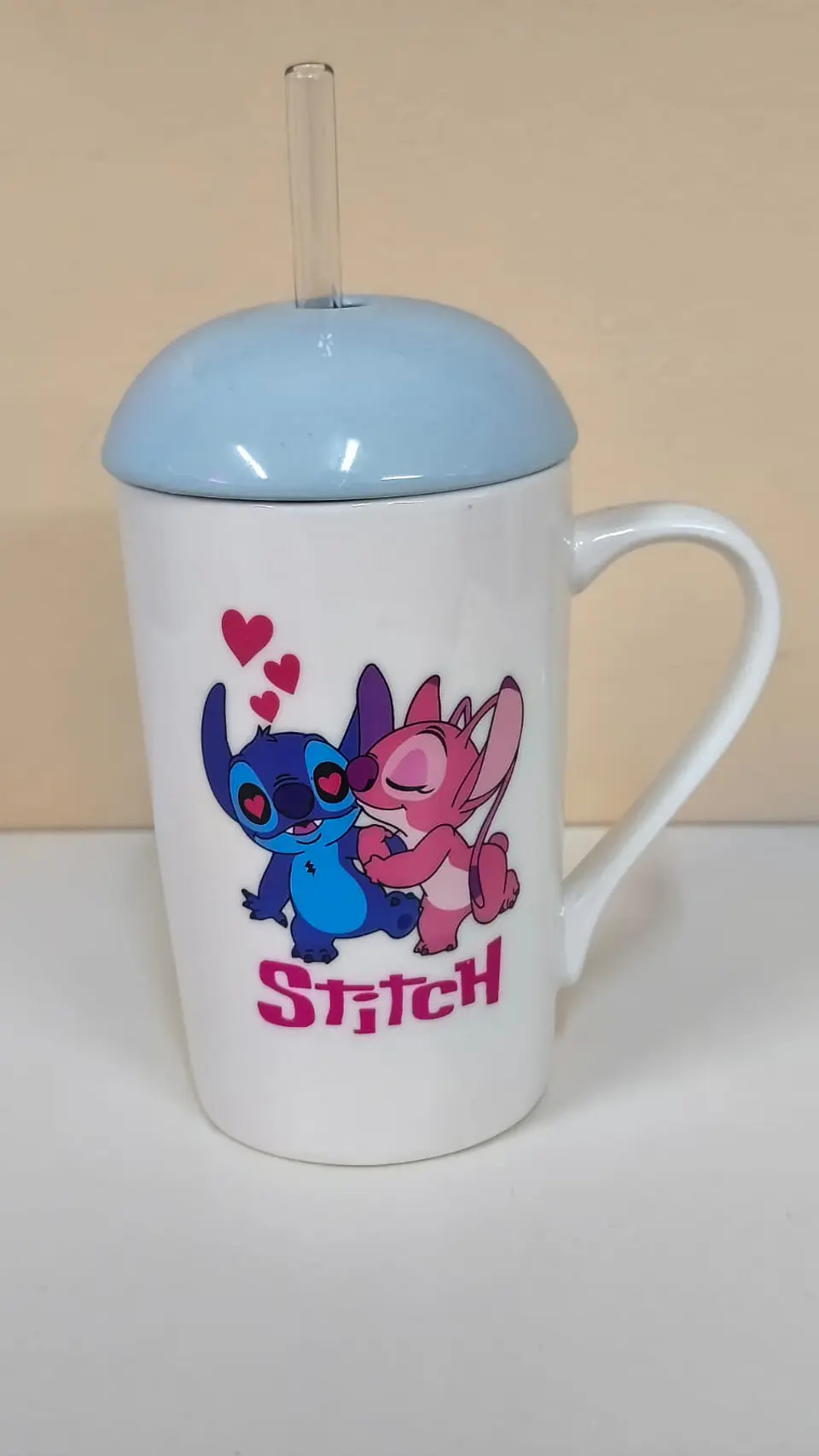 Vaso Stitch con Bombilla 2