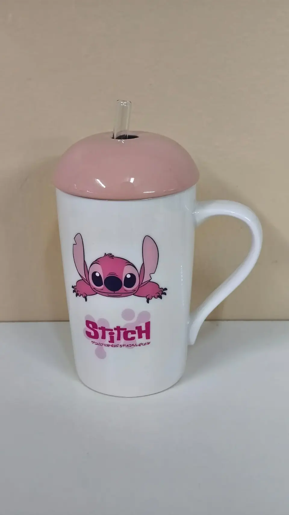 Vaso Stitch con Bombilla 4