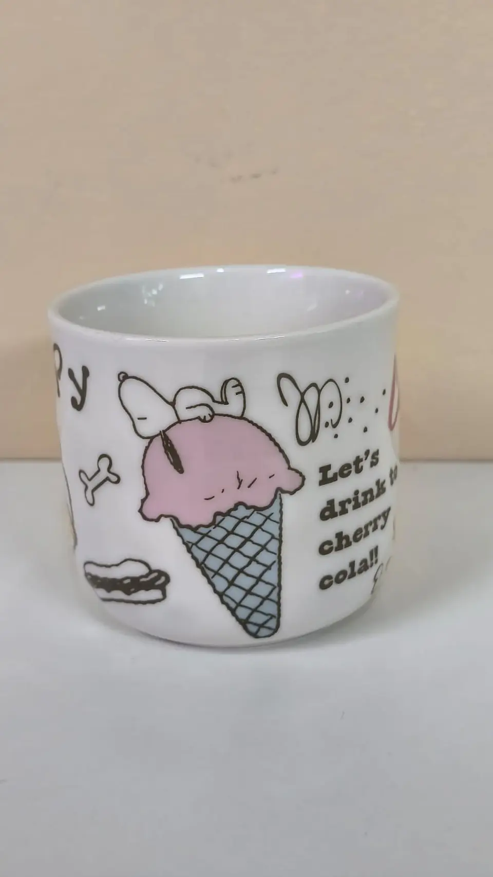Taza Snoopy (Mango Rosa) 2