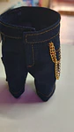 Pantalon Jeans Skzoo con cadena (Azul Oscuro) - Miniatura 1