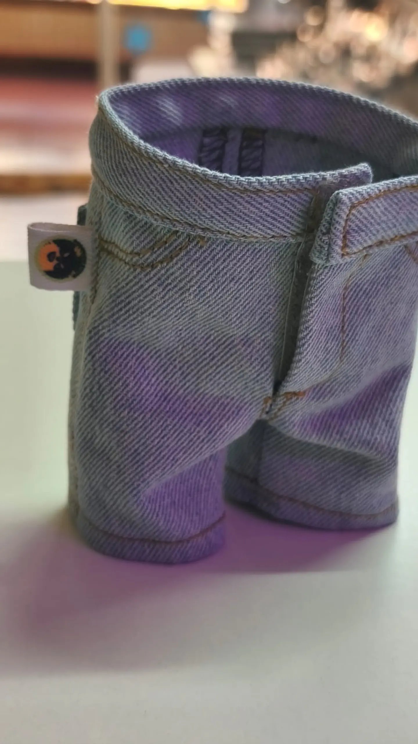 Pantalon Jeans Skzoo (Celeste clarito) 2